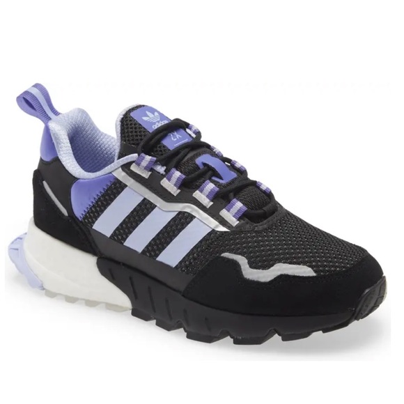 ADIDAS ZX 1K Boost Purple Seasonality Sneaker Size US 7/UK 5.5 - Picture 4 of 9